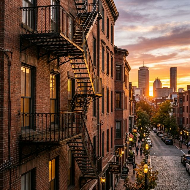 Boston Fire Escape
